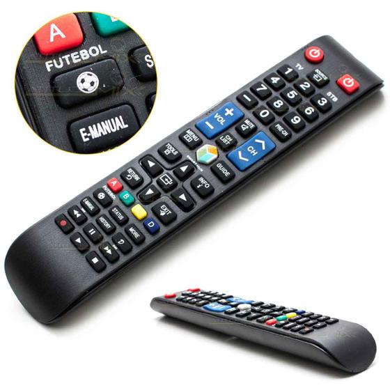Controle Remoto Todas Tv Samsung Smart Futebol Smart Hub Menor preço em Controle Remoto Todas Tv Samsung Smart Futebol Smart Hub
