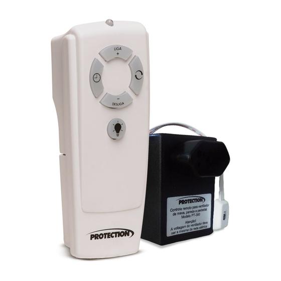 Controle remoto tomada p/ ventilador mesa-coluna protection bivolt Menor preço em Controle remoto tomada p/ ventilador mesa-coluna protection bivolt