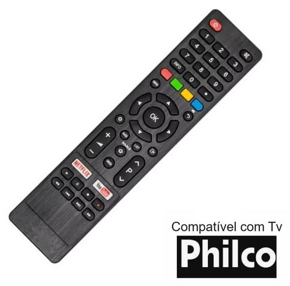 Imagem de Controle Remoto TV Britânia Philco BTV40E63SN com Netflix e YouTube