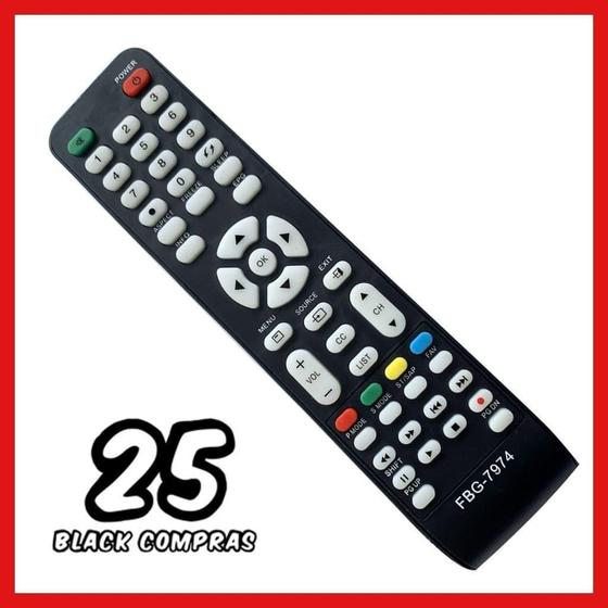 Imagem de Controle Remoto TV CCE - Modelos Compatíveis: RC512 / RC517
