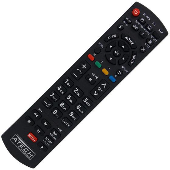 Imagem de Controle Remoto TV LCD / LED Panasonic com Netflix