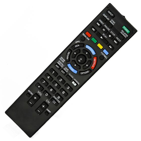 Controle Remoto Tv Lcd Sony Bravia Rm-yd 101 Menor preço em Controle Remoto Tv Lcd Sony Bravia Rm-yd 101
