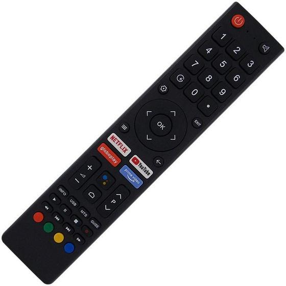 Imagem de Controle Remoto TV LED Philco PTV86P50AGSG com Teclas Netflix Prime Vídeo