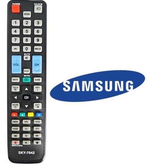 Imagem de Controle Remoto TV Led Samsung Smart E Lcd BN59-01020A