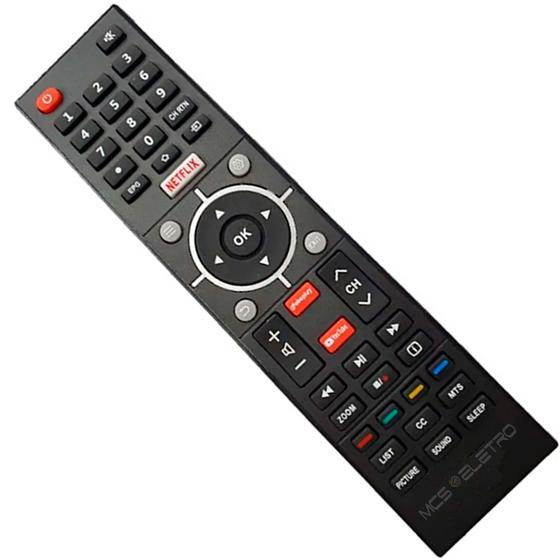 Imagem de Controle Remoto Tv Led Semp Ct-6810 Netflix Youtube Smart Tv