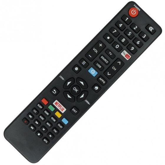 Imagem de Controle Remoto Tv LED Semp CT-6841 com Netflix e Youtube