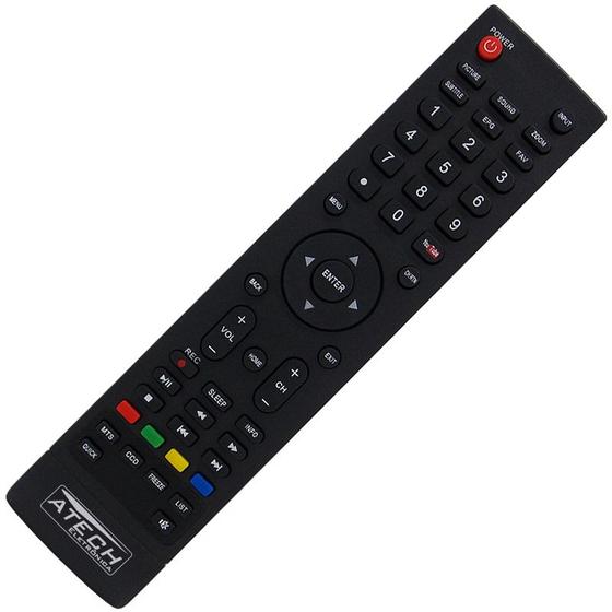 Imagem de Controle Remoto Tv Led Semp TCL Ct6640 Com Youtube