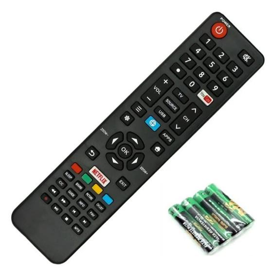 Imagem de Controle Remoto Tv Led Semp-Tosh CT-6841 49SK6000 +pilhas