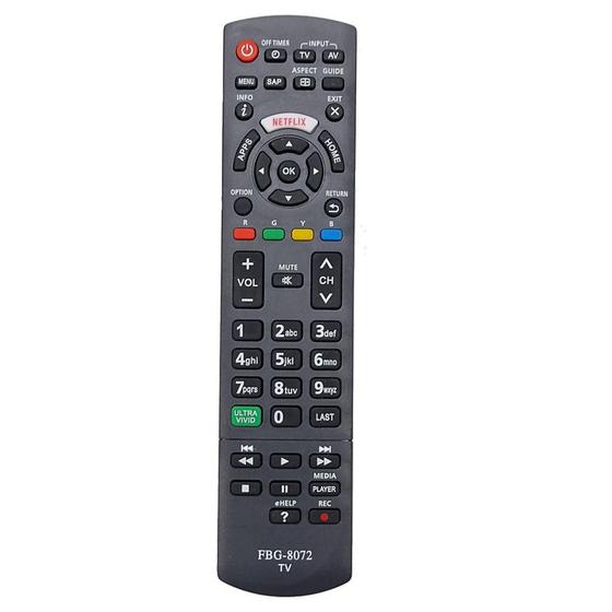 Imagem de Controle Remoto TV Panasonic Smart Netflix Ultra Vivid - FBG