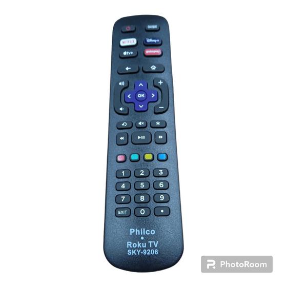 Imagem de Controle remoto tv Philco Roku tv sky 9206