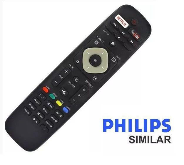 Imagem de Controle Remoto Tv Philips Smart Com Netflix Youtube