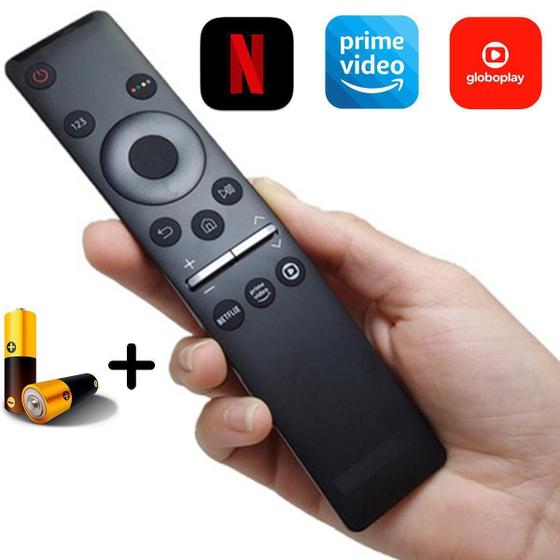 Imagem de Controle Remoto Tv Samsung Smart 4K Universal Botões Netflix