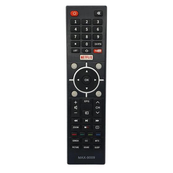 Imagem de Controle Remoto Tv Semp TCL Netflix Youtube Ct-6810 9009