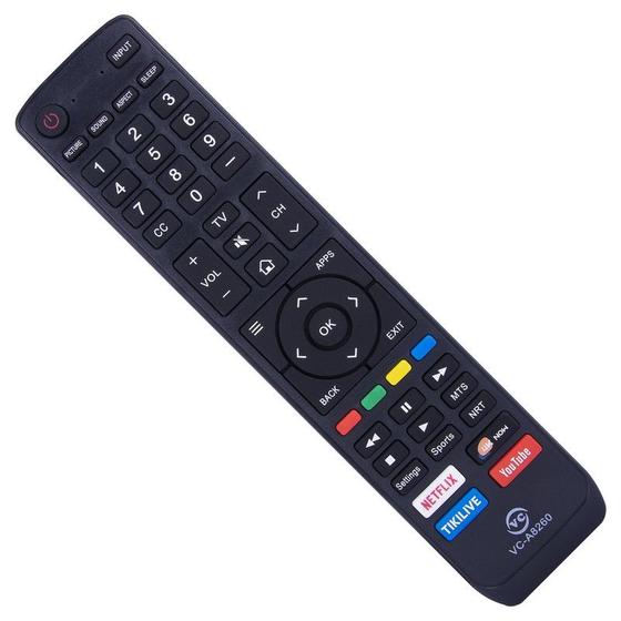 Imagem de Controle Remoto Tv Sharp 4K Vc-A8260 Compatível - Wlw Mbtech