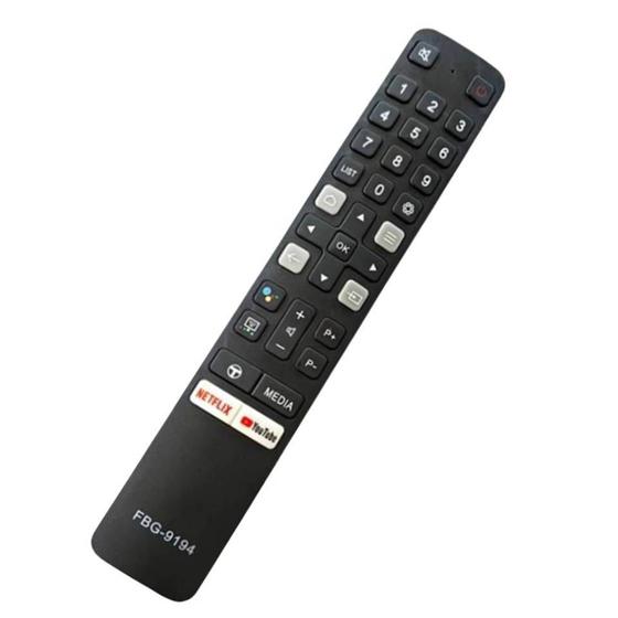 Imagem de Controle Remoto TV SMART TCL Compatível 9194