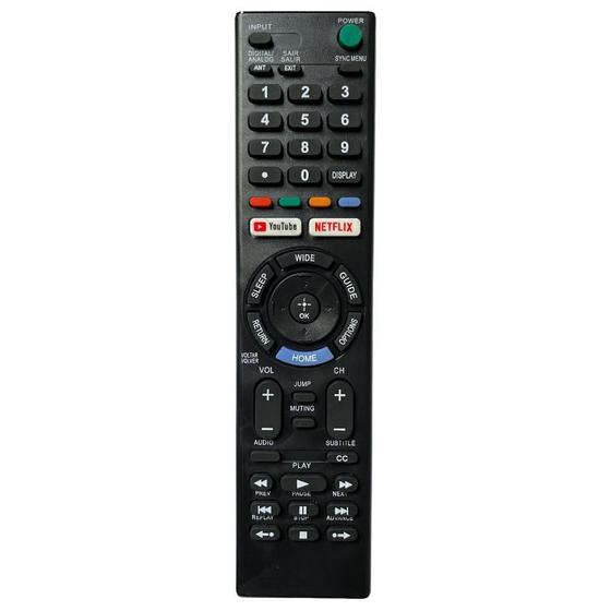 Controle Remoto Tv Sony Smart 4k Rmt-tx300b Netflix Youtube Bravia Menor preço em Controle Remoto Tv Sony Smart 4k Rmt-tx300b Netflix Youtube Bravia