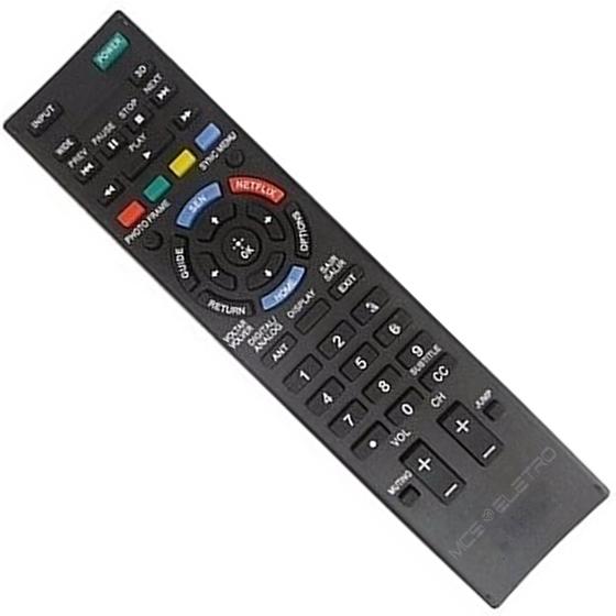 Imagem de Controle Remoto Tv Sony Smart Tv 3D Netflix Rm-Yd095