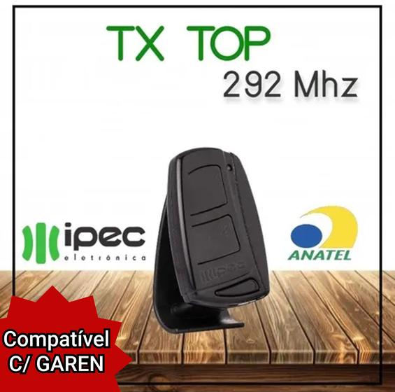 Imagem de Controle Remoto Tx Portão Compatível com Garen Alarme 433
