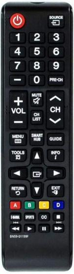 Imagem de Controle remoto universal: a chave para desbloquear todo o potencial de sua TV Samsung.