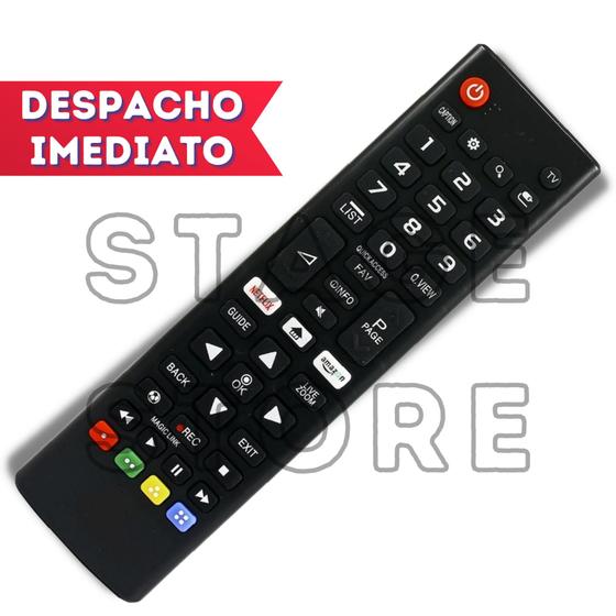 Controle Remoto Universal Compatível Com Smart Tv LG Menor preço em Controle Remoto Universal Compatível Com Smart Tv LG