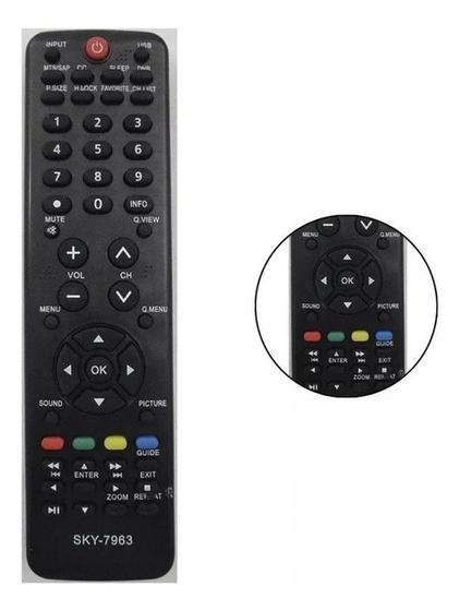 Imagem de Controle Remoto Universal Compatível Com Tv H-buster Led/lcd