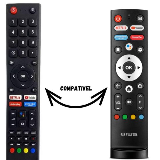 Imagem de Controle remoto universal compativel tv aiwa aws-tv-32-bl-02-a