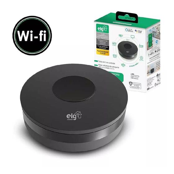 Imagem de Controle remoto universal inteligente wi-fi elg shir300