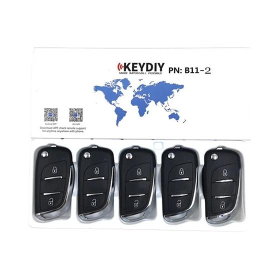 Imagem de Controle Remoto Universal Keydiy Série B - 2 e 3 Botões para KD900, KD-X2 e Mini KD