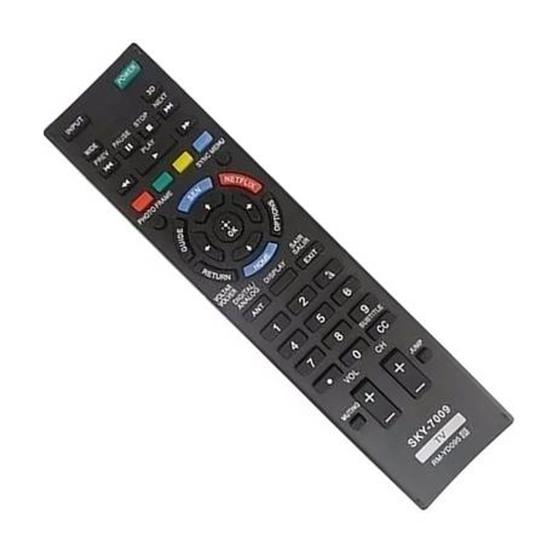 Imagem de Controle Remoto Universal Para Tv Sony Bravia TODOS OS MODELOS SONY