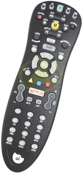 Imagem de Controle Remoto Universal (TV / DVD / VCR / receiver / HT) Oi Vivo Cisco At6400 Tecla Netflix