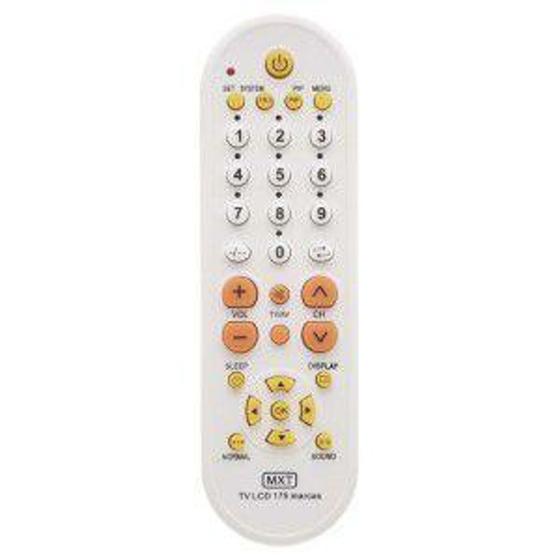 Controle Remoto Universal TV LCD MXT 01205 175 Marcas Menor preço em Controle Remoto Universal TV LCD MXT 01205 175 Marcas
