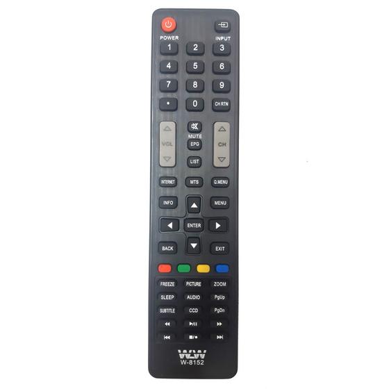 Imagem de Controle Remoto W-8152 Compatível com TV Semp TCL