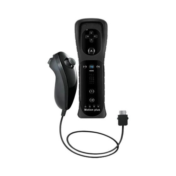 Imagem de Controle Remoto Wii Nunchuck + Motion Plus - Compatível com Nintendo Wii