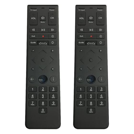 Imagem de Controle Remoto Xfinity Comcast XR15 com Comando de Voz (Pacote com 2) - Compatível com X1, Xi6, Xi5 e XG2