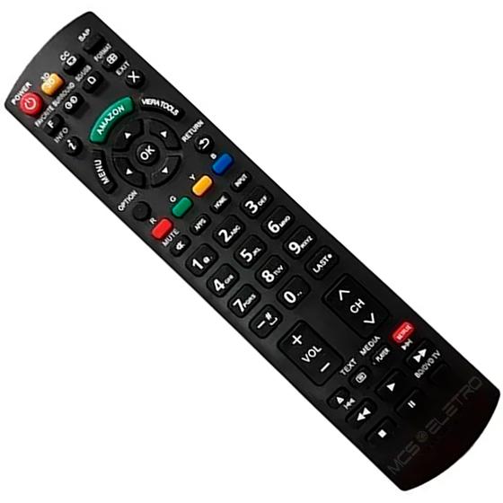 Imagem de Controle Renoto TV Led Panasonic Viera com Netflix e Botão Verde