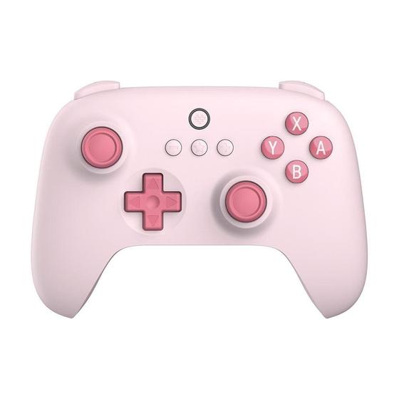 Imagem de Controle Sem Fio 8BitDo para Nintendo Switch Ultimate C, Rosa - 80NB03