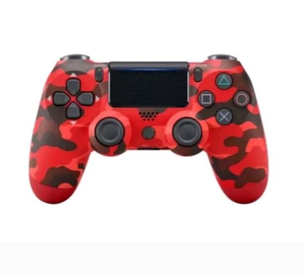 Imagem de Controle Sem Fio Camuflado Compatível Ps4 PC