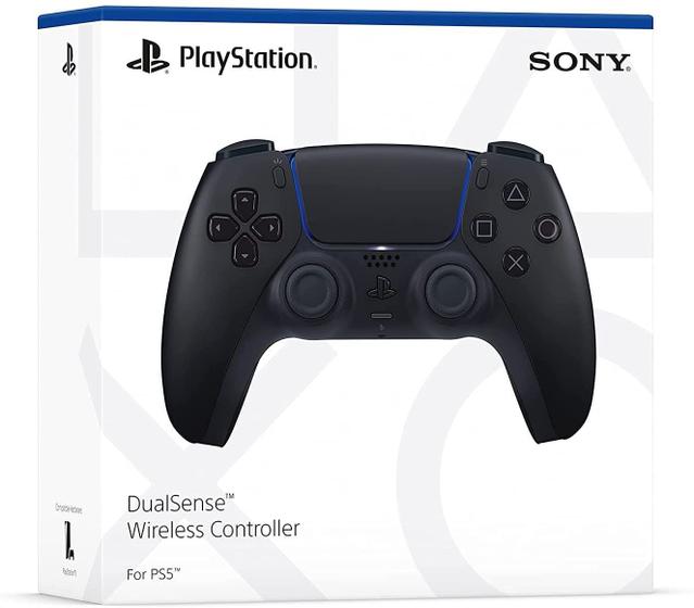 Controle sem fio dualsense preto - ps5 Menor preço em Controle sem fio dualsense preto - ps5