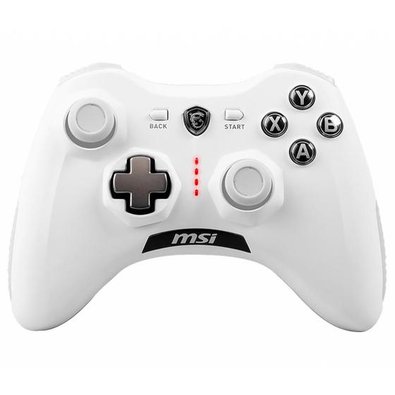 Controle Sem Fio MSI Force GC30 V2, PC e Android, Branco - S10-43G0040-EC4 Menor preço em Controle Sem Fio MSI Force GC30 V2, PC e Android, Branco - S10-43G0040-EC4