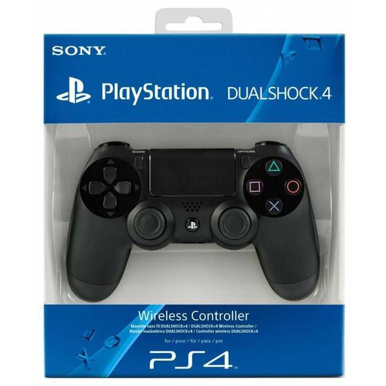 Imagem de Controle SEM FIO  para PS4 Sem Fio Dualshock 4 Sony  PRETO - TECDIGITAL