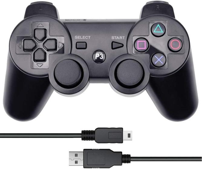 Imagem de Controle sem fio PS3 wireless bluetooth dualshock Joystick