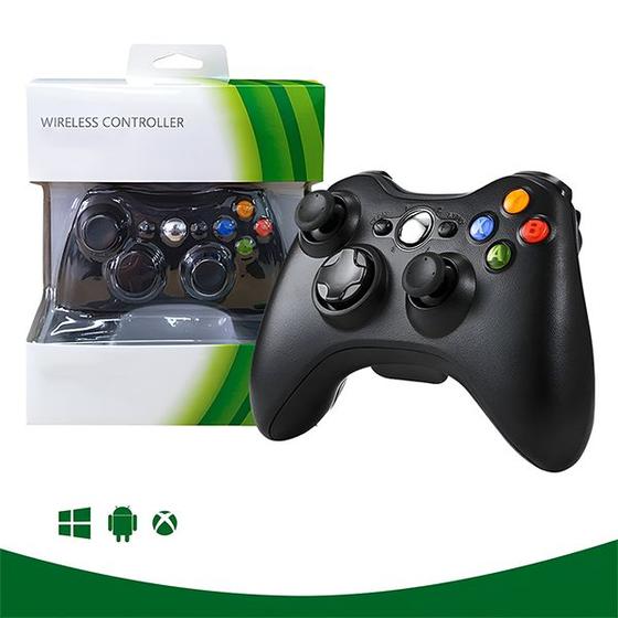Imagem de Controle Sem Fio Wireless Compatível com Xbox 360 Computador Notebook Celular e Cloud Game