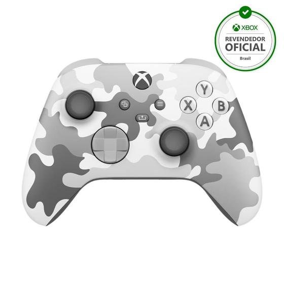 Imagem de Controle Sem Fio Xbox - Arctic Camo Edição Especial