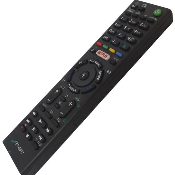 Imagem de Controle Smart Sony Com Botão Netflix 8077