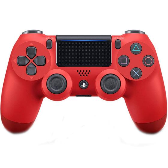 Imagem de Controle Sony Dualshock 4 PS4, Sem Fio, Magma Vermelho CUH-ZCT2U