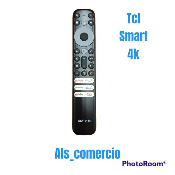 Imagem de Controle Tcl smart 4k sky 9184