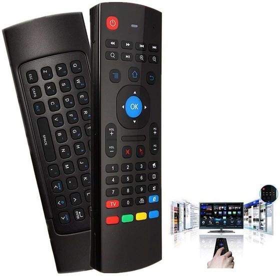 Imagem de Controle Teclado Air Mouse Usb Sem Fio Usb 2.4g Pc Tv