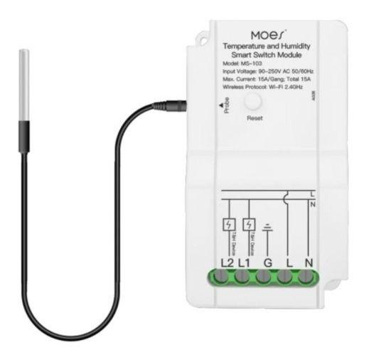 Imagem de Controle Temperatura Umidade Inteligente Alexa E Google Home