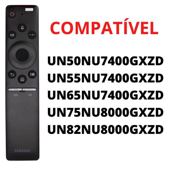 Imagem de Controle Tv Com comando de voz Original Samsung BN59-01298D NU7400G NU8000G 