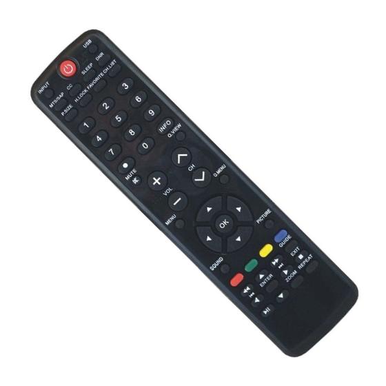 Imagem de Controle Tv Lcd Compatível H-buster Htr-d19/hbtv-32d01hd